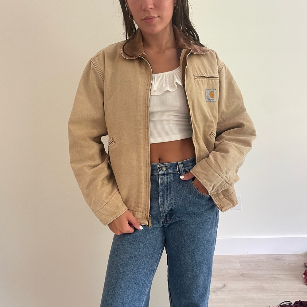 VINTAGE WOMENS CARHARTT FALL JACKET